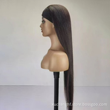 Water Wave Headband Wig Human Hair Wigs For Black Women Brazilian Hair Glueless Remy Curly Human Hair Headband Wigs